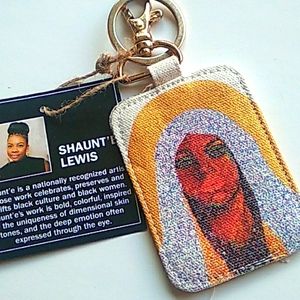 Black culture artist  keychain